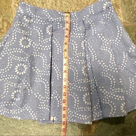 ❤️3 for $20❤️Adorable Blue Mini Skirt - Picture 5 of 5